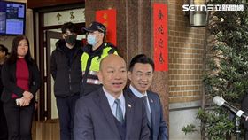 ▲韓國瑜出席金蛇迎春限量簽名春聯發放見面會 （圖／記者陳怡潔攝影）