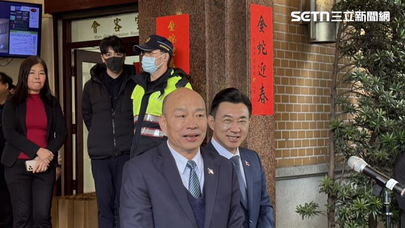 台中豐原拜年　韓國瑜談大罷免再噴金句