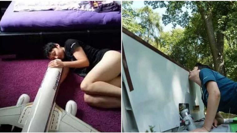 正妹跟「波音737」熱戀9年！親熱細節曝光