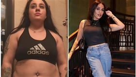 美國一名少婦2年內減去近一半的體重，從胖妹便辣媽。（圖／翻攝bri.sirota IG）