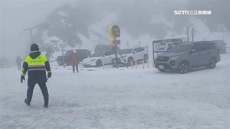 合歡山雪鏈業者、司機不治　登山客失溫