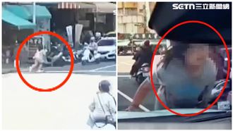 初一遭碰瓷？女童騎滑板車逆向衝撞轎車