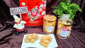 高雄監獄獨家推出純手工打造的起士酥、燕麥杏仁酥。（圖／矯正署提供）