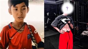 沙利如今男大18變，21歲的他是名人氣網紅。（圖／翻攝自IG）