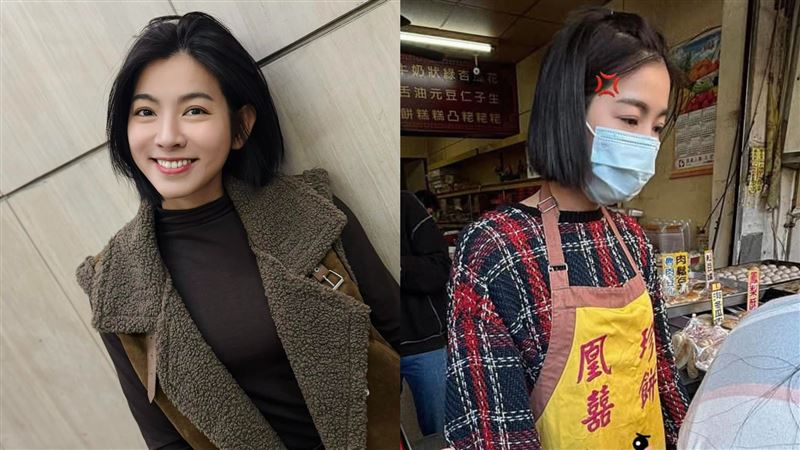 才被批演戲很木頭　米可白返鄉賣餅又出事