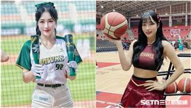 ▲Mingo朴旻曙跟著台鋼啦啦隊Wing Stars，在台灣棒籃雙棲。（圖／翻攝自Mingo IG、記者張沛嘉攝影）