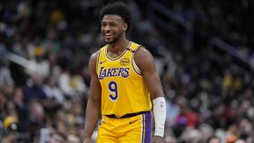 ▲布朗尼（Bronny James）。（圖／美聯社／達志影像）