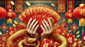過年紅包該怎麼包？８禁忌一次看。（圖／AI生成示意圖）