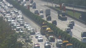 高雄,高科,國道,交流道,初四,北返車潮,追撞,車禍