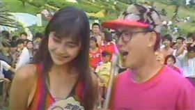 李茂山主持《來電50》時，梁佑南（原藝名梁又南）以藝人身分參加，當時21歲的她美貌動人（圖／翻攝YT）