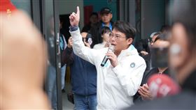 黃國昌初五雲林走春，合體張啓楷、雲林縣議員陳乙辰。(圖/民眾黨提供)