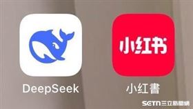 DeepSeek及小紅書國際版RedNote（圖／記者張尚辰攝影）