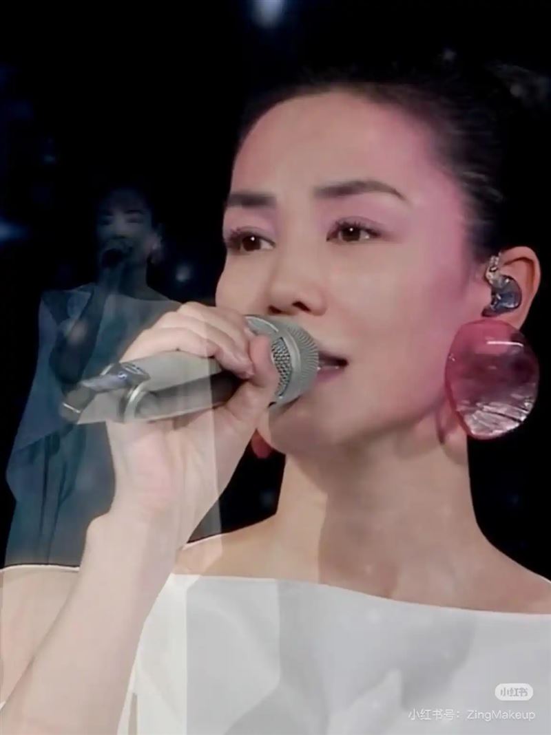 王菲近幾年低調生活。(圖/微博)