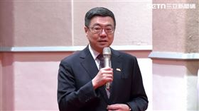 卓榮泰上午出席行政院新春團拜活動。