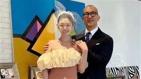 ▲大S（徐熙媛）與具俊曄閃婚快1年。（圖／翻攝自全娛樂獨家微博）