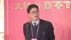 陸委會主委邱垂正今（3）日出席「2025大陸台商春節活動」。