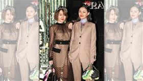 小S（左）和大S（右）經常一起出席活動，是娛樂圈當紅的姐妹花。