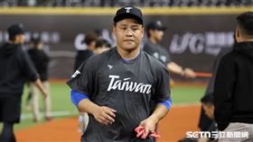 ▲WBC資格賽台灣隊開訓，旅美選手林盛恩。（圖／記者劉彥池攝影）