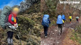 劉姓女山友腳程落後失聯2天。（圖／翻攝畫面）
