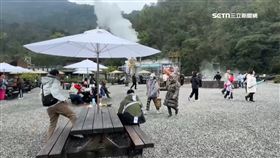 清水地熱湧大批遊客！疑人肉占位爆肢體衝突
