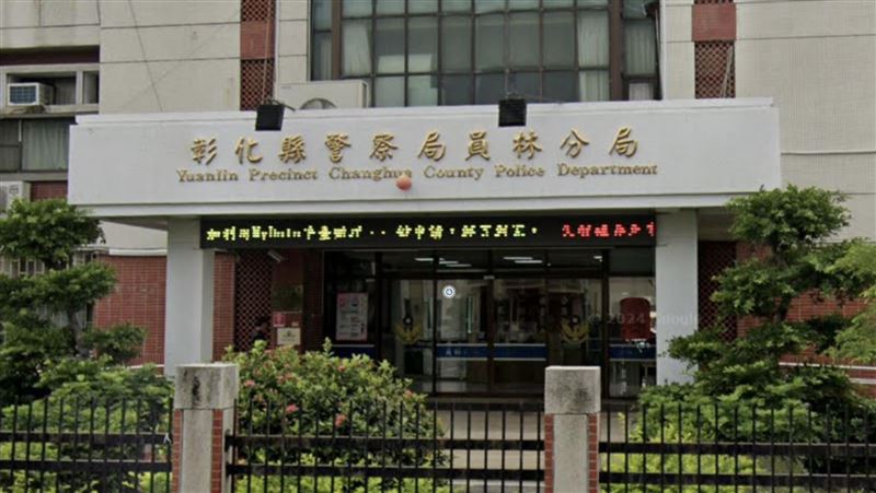 員林分局獲報，有男子持刀在路上亂揮，數小時後順利逮到人。（圖／翻攝自GoogleMap）