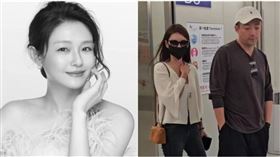 得知前妻大S病逝後，汪小菲昨（3日）立馬帶著現任妻子Mandy急奔台灣。（圖／翻攝畫面）