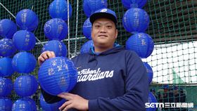 ▲廖任磊轉戰富邦悍將，期許幫助球隊拿下總冠軍。（圖／記者張沛嘉攝影）