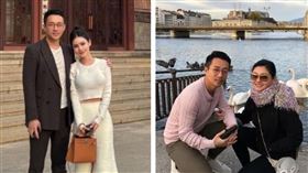 汪小菲和大S結束10年婚姻後，於日前和Mandy結婚。（圖／翻攝自微博）