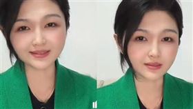 大陸網紅「中S」宣布往後都不會再模仿徐熙媛。（圖／翻攝自抖音）