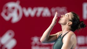 兩座大滿貫冠軍的羅馬尼亞網球女單好手哈勒普（Simona Halep）宣告退役。（圖／翻攝自哈勒普X）