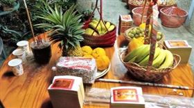 ▲供品示意圖（圖／翻攝自開放博物館）