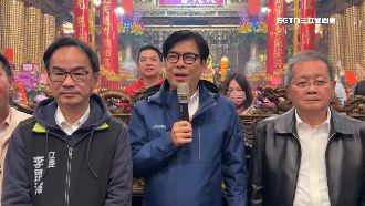 初九天公生！陳其邁率市府團隊拜廟祈福