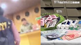 查獲15名外籍賣淫女、保險套數百枚、潤滑油一批、漱口水一批等證物。（圖／翻攝畫面）