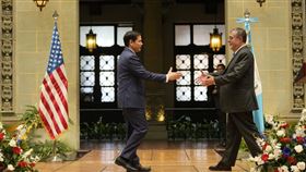 美國國務卿盧比歐（Marco Rubio）於當地時間2月4日、5日訪問瓜地馬拉。（圖／美聯社／達志影像） 