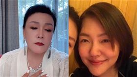 小S、張蘭。（圖／翻攝自微博、臉書）