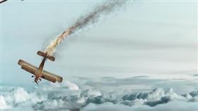 飛機墜毀,示意圖（圖／Pixabay）