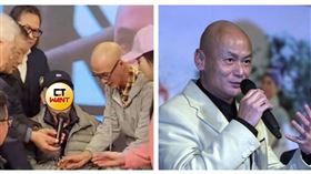 劉家輝參加香港動作特技演員公會新春團拜，接受頒獎。（圖／翻攝自抖音、報系資料照）