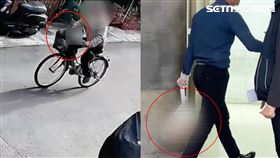 趙林婦人遭分屍後，只找到內臟、腳掌送往殯儀館相驗。（圖／翻攝畫面）