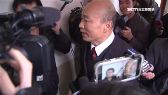 韓國瑜為選罷法覆議案協商　藍綠黨鞭互嗆