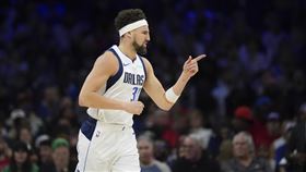 ▲湯普森（Klay Thompson）攻下25分，獨行俠擊敗塞爾提克中止3連敗。（圖／美聯社／達志影像）