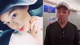 張穎穎汪小菲。（圖／翻攝自微博）