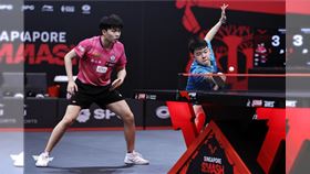 台灣男雙林昀儒（左）和高承睿。（資料圖/取自WTT官網）