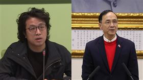 沈伯洋,朱立倫(組合圖)