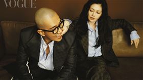 ​具俊曄（左）痛失大S（右）。（圖／VOGUE雜誌提供）