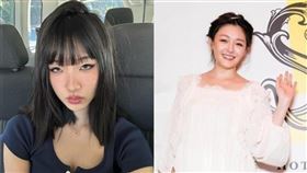 大S（右）非常疼愛Elly（左）。（圖／翻攝自臉書、Threads）