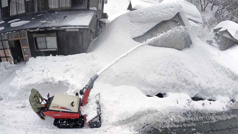 韓濟州積雪逾118公分　日降雪恐再創高峰