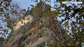 嘉義市,火警,社區,疏散