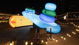 2025台灣燈會在桃園！「青春光劇場」2／7起試營運民眾爭相踩點體驗（業配勿用）