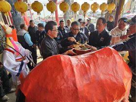 ▲春牛（圖／翻攝自臺南 TODAY粉絲專頁）