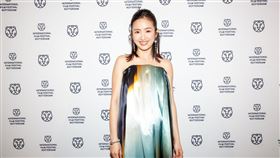 《失明》導演周美豫、演員林依晨、吳可熙、劉敬出席鹿特丹首映映後。（圖／周子娛樂提供）